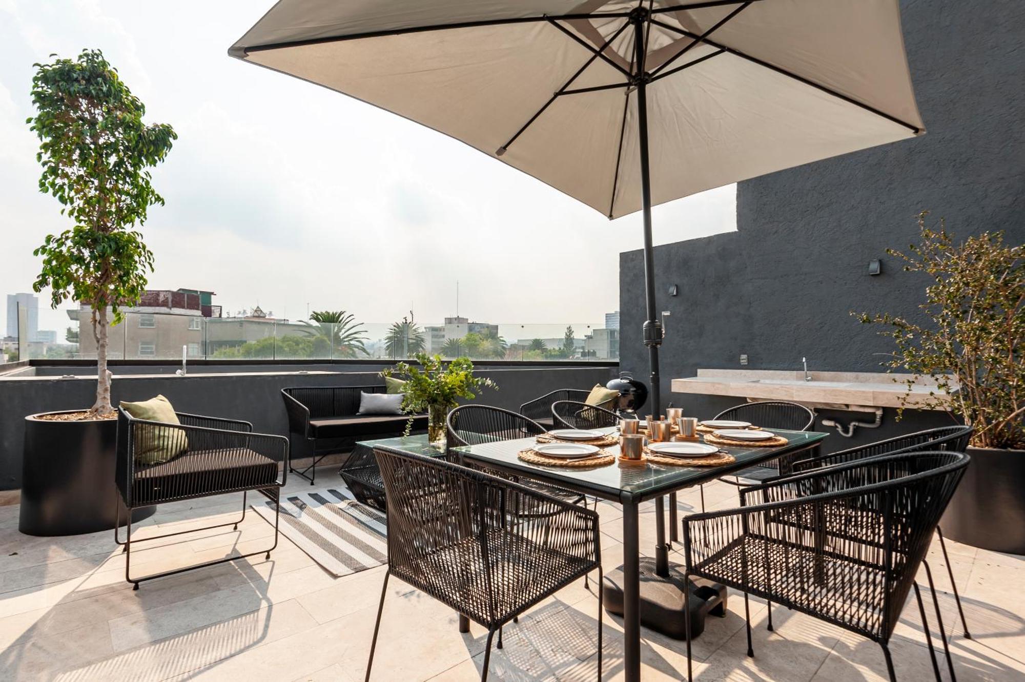 The Corner Condesa Aparthotel Mexico City Exterior photo